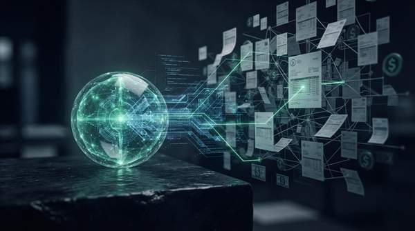 Editorial illustration for Agentic AI in Accounts Receivable: How Software Now Resolves Inquiries, Not Just Routes Them