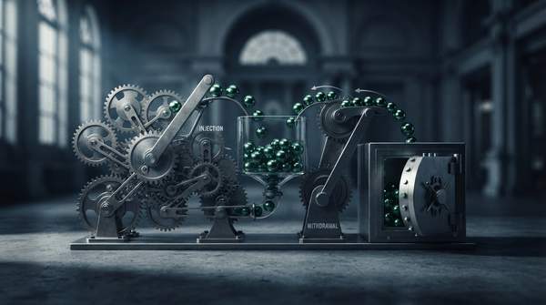Editorial illustration for How Central Banks Utilize Quantitative Easing and Tightening as Tools for Monetary Policy