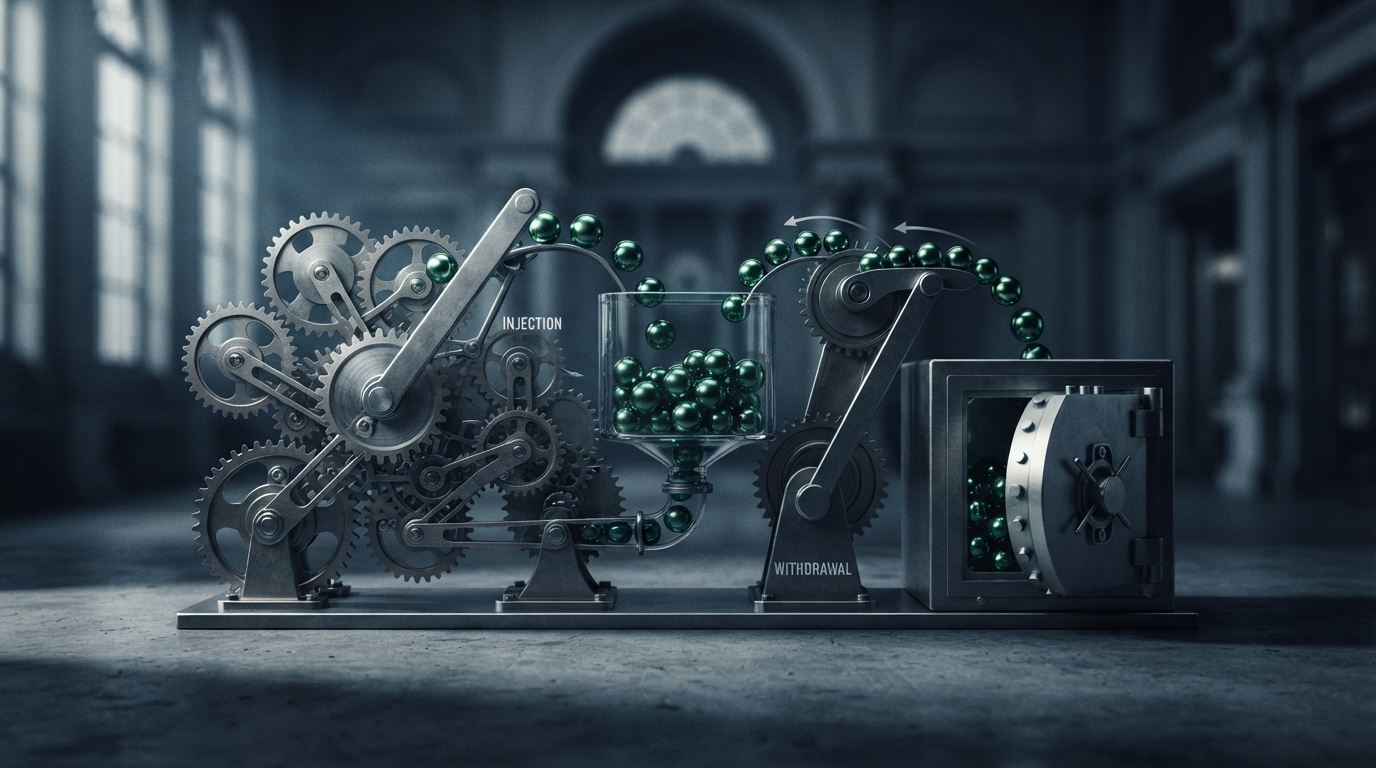 Editorial illustration for How Central Banks Utilize Quantitative Easing and Tightening as Tools for Monetary Policy